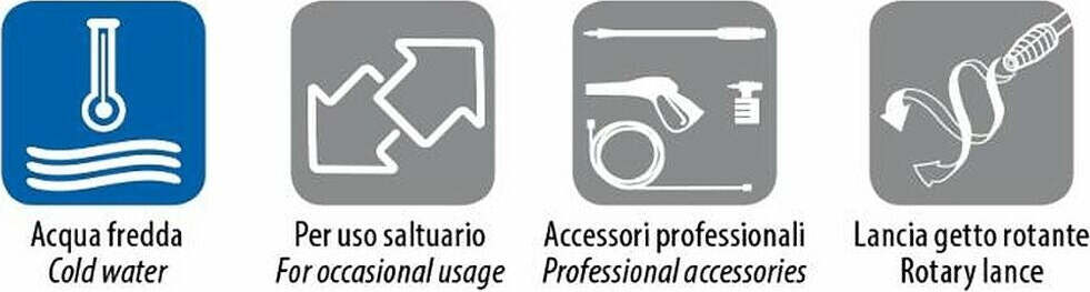 Idropulitrice Annovi Reverberi AR 491 450 L/h Confezione da 1pz