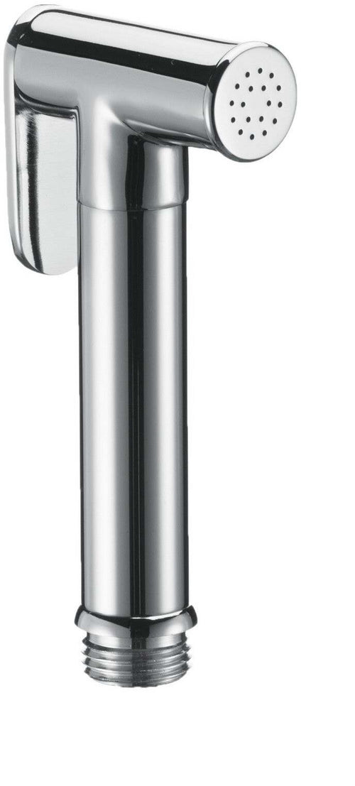 Doccetta per wc in ottone moderno tonda