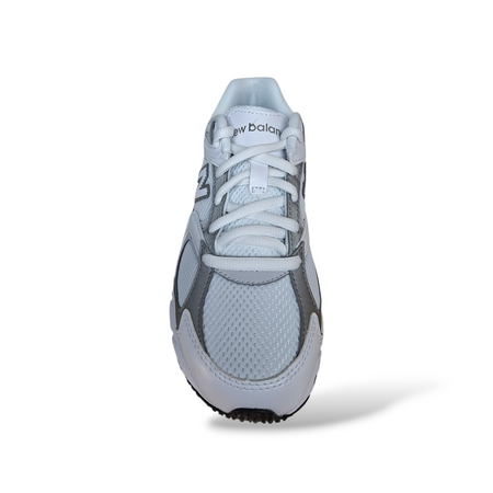 Sneakers bambino New Balance 408 bianche argento laccio