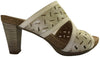 IGI & CO Ciabatta bianca donna fashion con tacco
