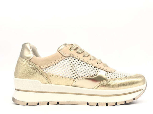 IGI&CO Sneaker Donna Gold Metallizzata