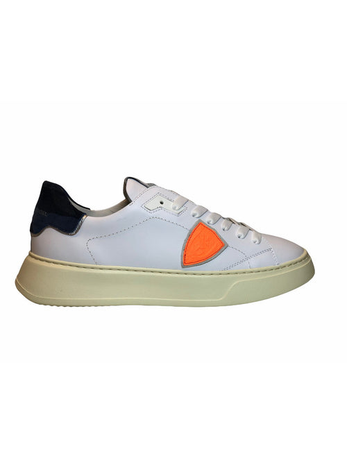 Philippe Model sneaker uomo philippe model - temple low man - bianco da uomo