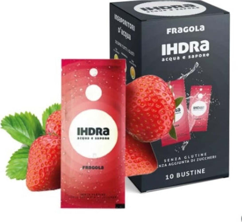 Ihdra-Insaporitore-Acqua-Gusto-Fragola-Box-Da-10-Bustine