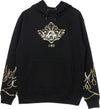 IHS-Felpa-Leggera-Cappuccio-Uomo-3d-Print-Flames-&angel-Hoodie-Black-da-uomo