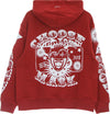 IHS-Felpa-Leggera-Cappuccio-Uomo-Choose-Your-Mask-Hoodie-Red-da-uomo