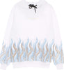IHS-Felpa-Leggera-Cappuccio-Uomo-New-Flames-Hoodie-White-da-uomo