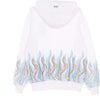 IHS-Felpa-Leggera-Cappuccio-Uomo-New-Flames-Hoodie-White-da-uomo