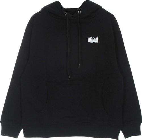 IHS-Felpa-Leggera-Cappuccio-Uomo-Respect-Your-Demon-Basic-Hoodie-Black-da-uomo