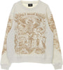 IHS-Felpa-Leggera-Girocollo-Uomo-Respect-Your-Demon-Sweatshirt-Natural-da-uomo