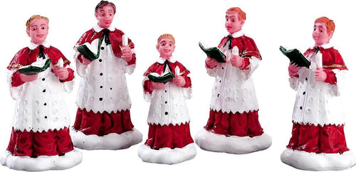Il Coro, personaggi per villaggio di Natale in poliresina Casa e cucina/Decorazioni per interni/Addobbi e decorazioni per ricorrenze/Decorazioni natalizie/Oggettistica MagiediNatale.it - Altamura, Commerciovirtuoso.it
