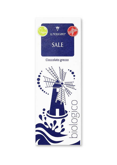 Il Modicano - Cioccolato grezzo Fondente 60% al sale - 60 gr - BIO