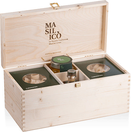 Il-primo-del-venerdì-Cesto-Regalo-con-Prodotti-Tipici-Made-in-Italy-Pasta-Olio-EVO-e-Pomodorini-Gialli-Masilicò