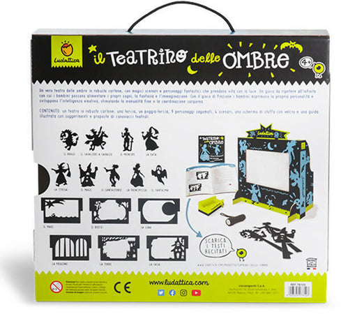 Il Teatrino Delle Ombre Giocattolo per Bambini Teatrino Ombre Set Completo Da Gioco Ludattica