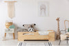 Lettino Montessori BOBBY beige 180 x 90 cm