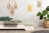 Lettino Montessori BOB bianco 180 x 90 cm