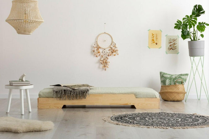 Lettino Montessori BOB beige 160 x 80 cm