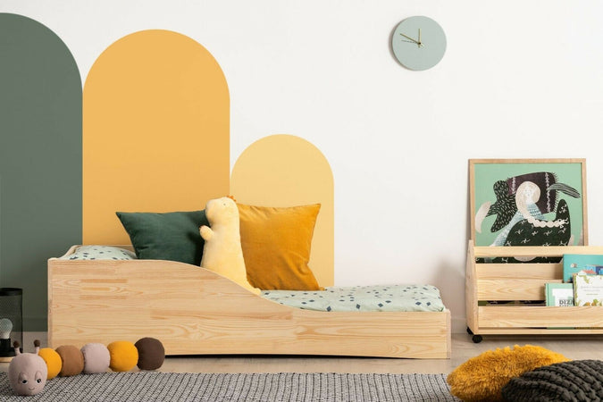 Lettino Montessori ASHI beige 180 x 90 cm