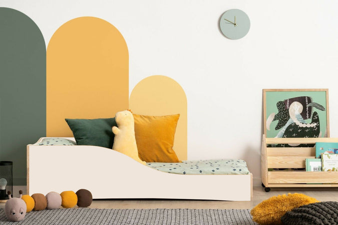 Lettino Montessori ASHI bianco 143 x 75 cm