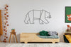 Lettino Montessori SCIVOLO beige 160 x 80 cm
