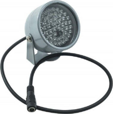 Illuminatore-Faretto-Per-Telecamere-Videosorveglianza-48-Led-Range-15-Metri