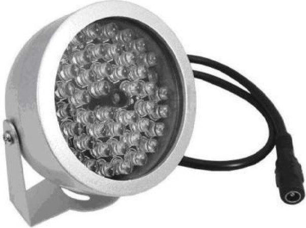 ILLUMINATORE TELECAMERA 48 LED 24 METRI MAX FARETTO INFRAROSSI VIDEOSORVEGLIANZA  Trade Shop italia - Napoli, Commerciovirtuoso.it