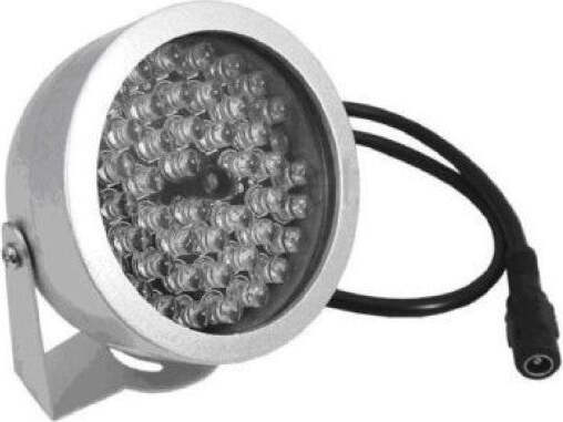 Illuminatore Telecamera 48 Led 24 Metri Max Faretto Infrarossi Videosorveglianza Fai da te/Sicurezza e protezione/Sistemi di sicurezza domestica/Kit video per la sicurezza domestica/Videocamere di sorveglianza/Dom camera Trade Shop italia - Napoli, Commerciovirtuoso.it