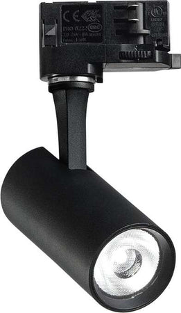 Illuminazione-A-Binario-Contemporaneo-Fox-Alluminio-Nero-Led-8W-4000K-Ip20