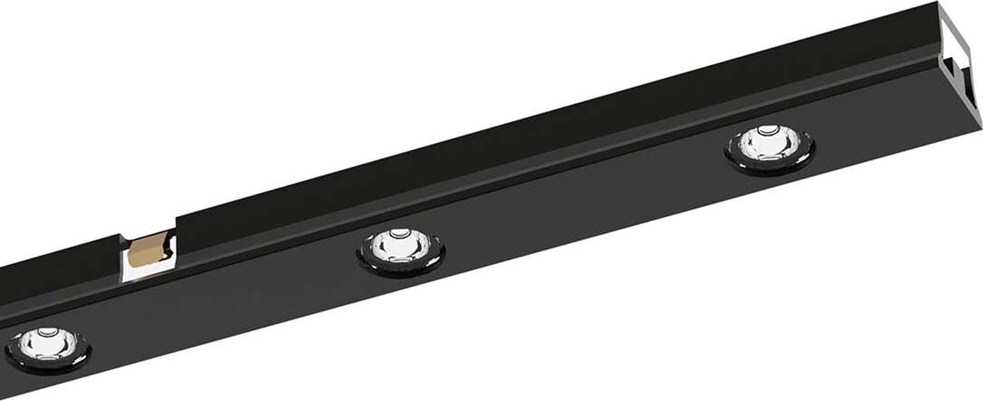 Illuminazione-A-Binario-Moderna-Stick-Alluminio-Nero-Led-12W-3000K-Ip20