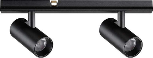 Illuminazione-A-Binario-Moderna-Stick-Alluminio-Nero-Led-6W-3000K-Ip20