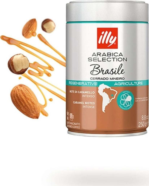 Illy-Caffè-In-Polvere-Per-Moka-Brasile-250-G-Arabica