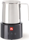 Illy-Cappuccinatore-Montalatte-Elettrico-Nero-Inox