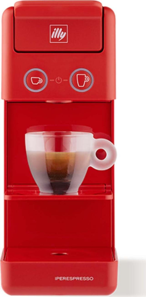 Illy-Macchina-Del-Caffe-Iperespresso-A-Capsule-Y3.3,-ROSSA