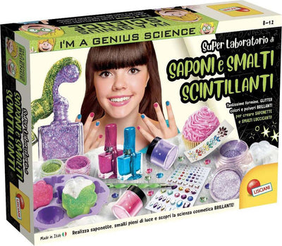 I'm-a-Genius-Super-Laboratorio-di-Saponi-e-Smalti-Lisciani-Giochi