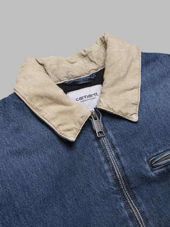 CARHARTT WIP og detroit jacket 'smith' denim da uomo