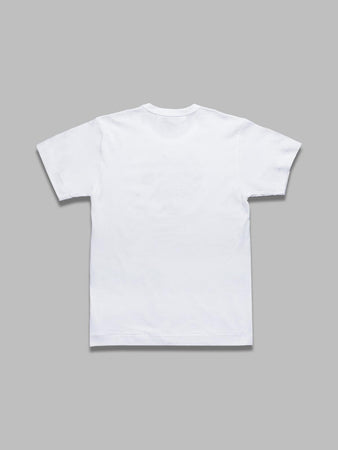 COMME DES GARCONS PLAY t-shirt print black x studs da uomo