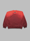 MARINE SERRE moon faded fleece oversized sweatshirt - 100% cotton made in portugal da uomo