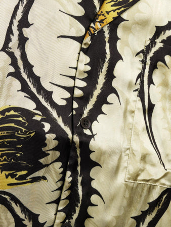 DRIES VAN NOTEN boxy viscose shirt da uomo