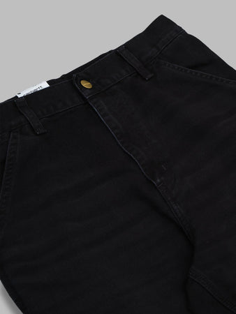 CARHARTT WIP single knee pant 'dearborn' canvas, grind wash da uomo