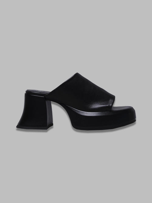 MIISTA jimena black sandal da donna