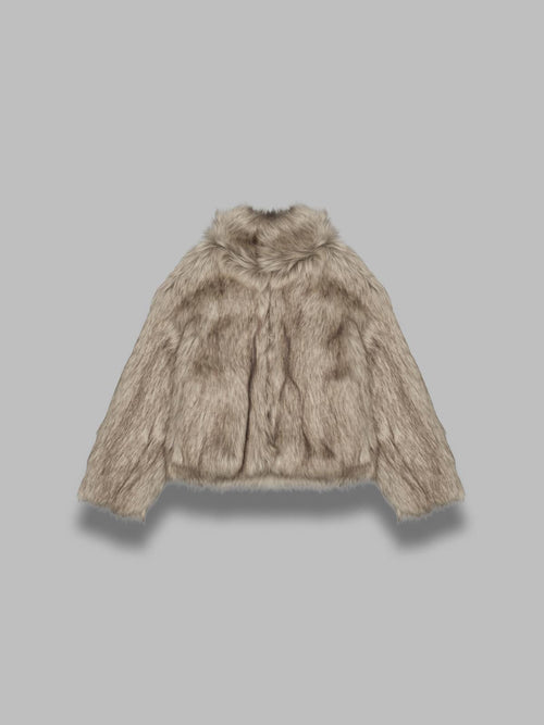MISBHV bianca fur jacket da donna