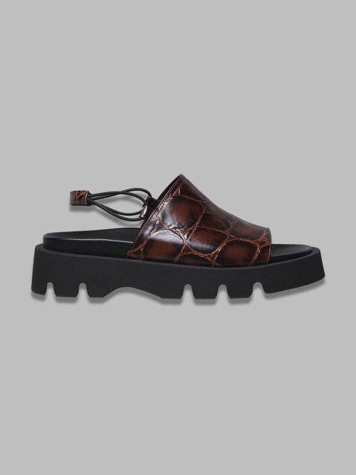 MIISTA noreen brown coco sandals da donna