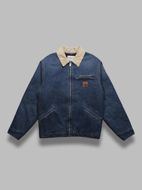 CARHARTT WIP og detroit jacket 'smith' denim da uomo