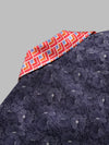 MARINE SERRE regenerated silk scarves bowling shirt da uomo
