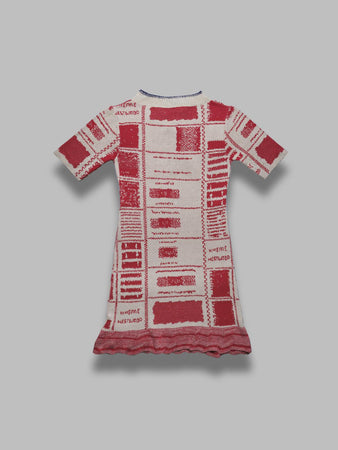 Vivienne Westwood checked dress - beige/red da donna