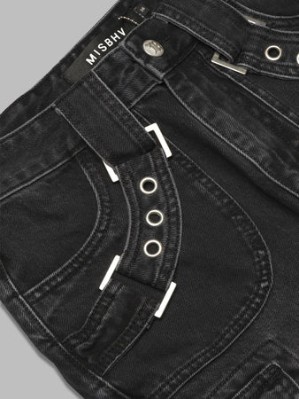 MISBHV harness cargo trousers da donna