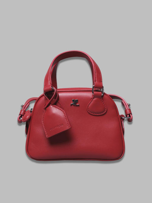 COURREGES ac stud mini bowling bag da donna