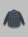 AURALEE airy wool check shirt da uomo