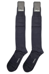 Calza lunga uomo Julipet - Teshy grigio 100% cotone filo di scozia