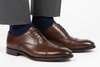 Calza lunga uomo Julipet - Teshy grigio 100% cotone filo di scozia