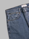 MARINE SERRE moon laser blue wash denim da uomo